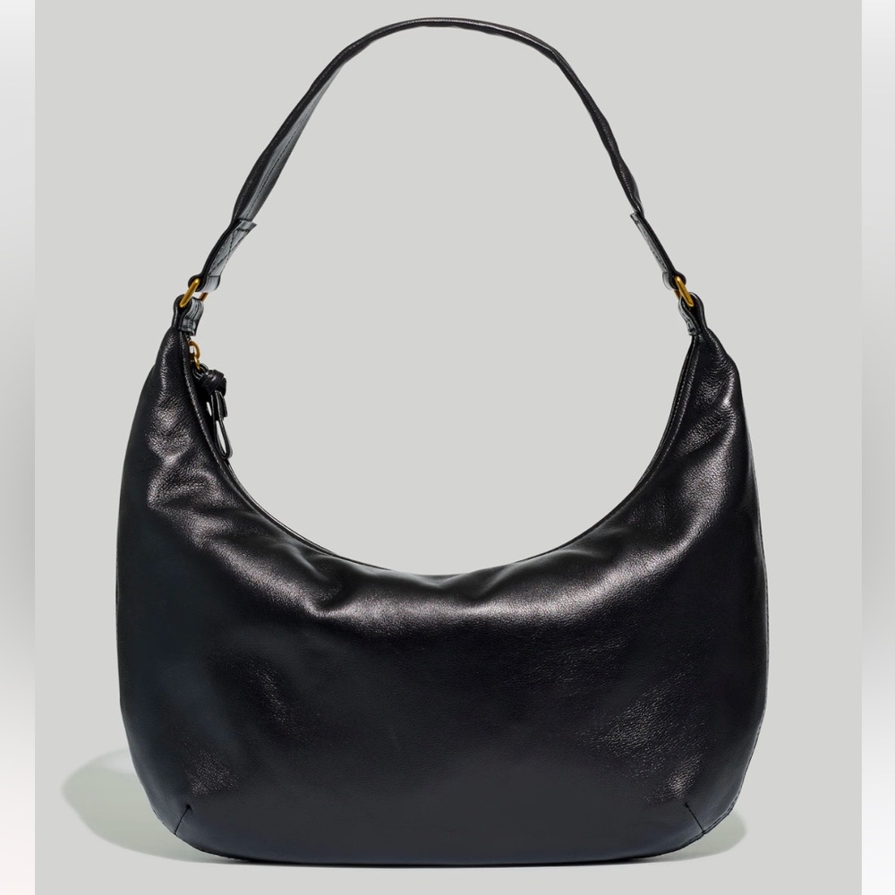 Madewell Piazza Slouch Shoulder Bag Black